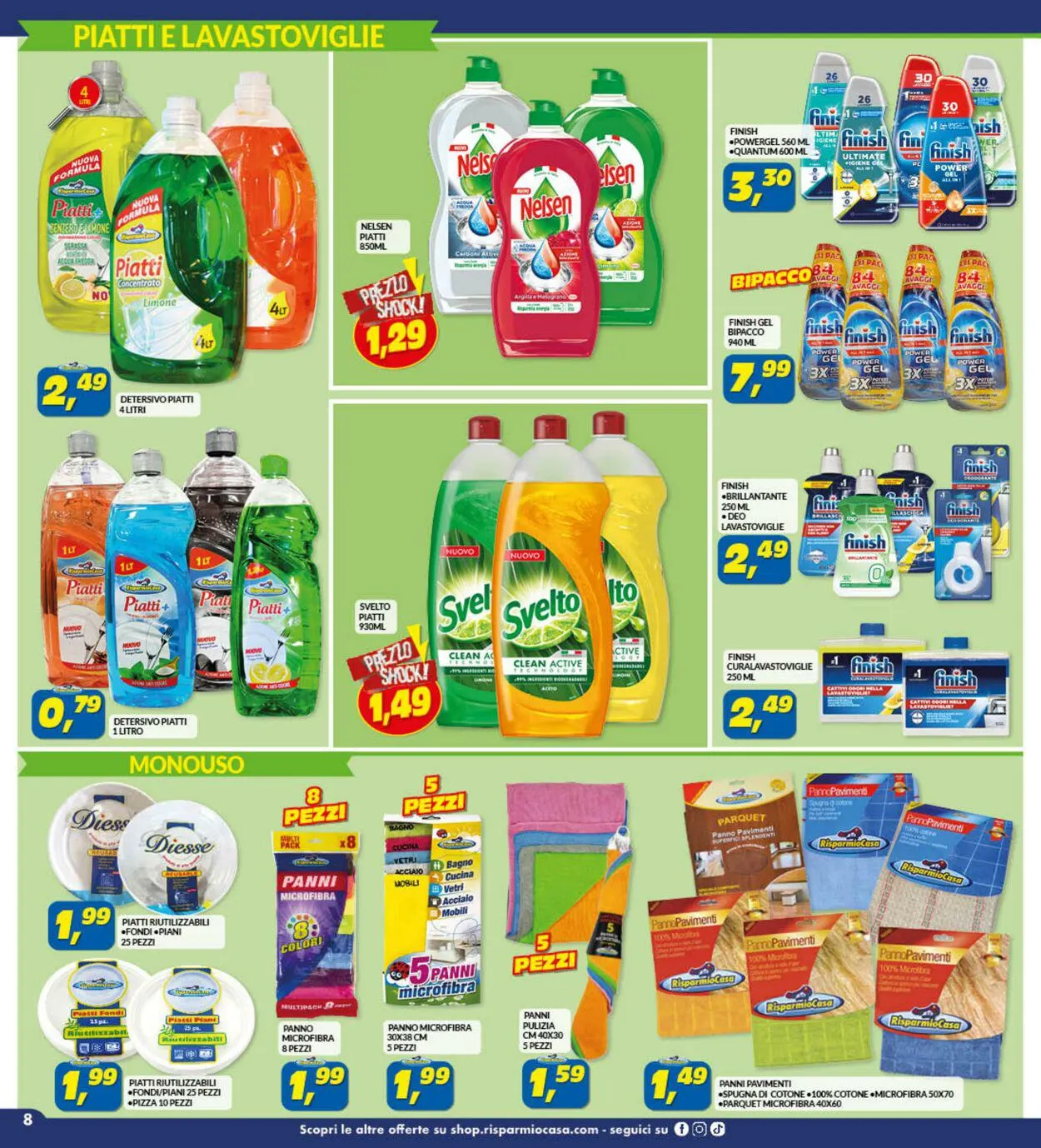Risparmio Casa Volantino attuale da 28 ottobre a 11 novembre di 2023 - Pagina del volantino 8