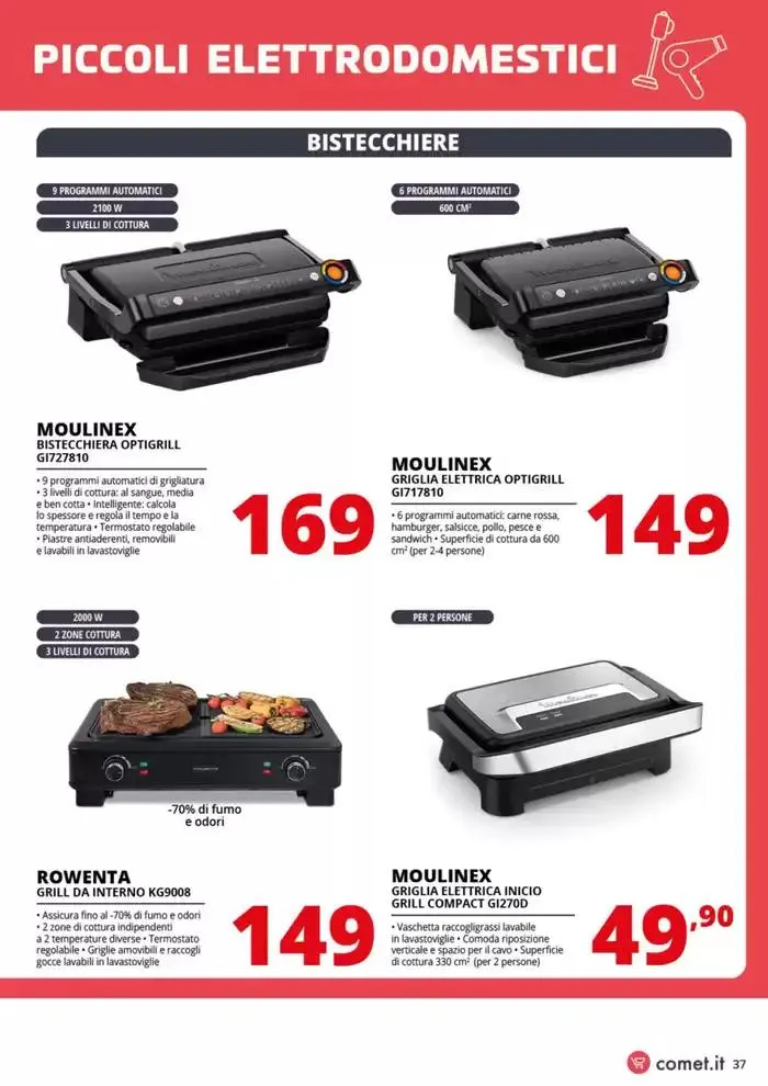 Speciale Piccoli Elettrodomestici  da 7 marzo a 19 marzo di 2025 - Pagina del volantino 37