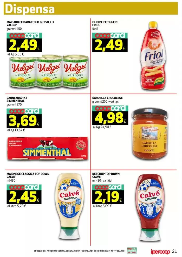 dal 4 APRILE al 10 aprile da 4 aprile a 10 aprile di 2025 - Pagina del volantino 23