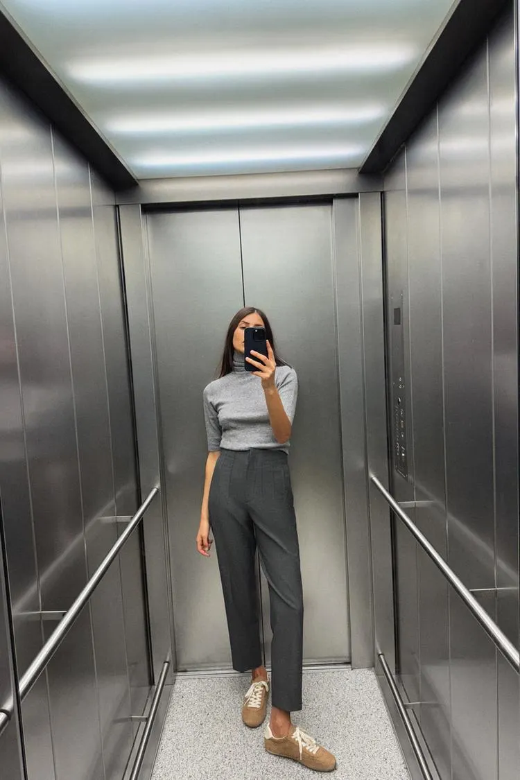 PANTALONI A VITA ALTA