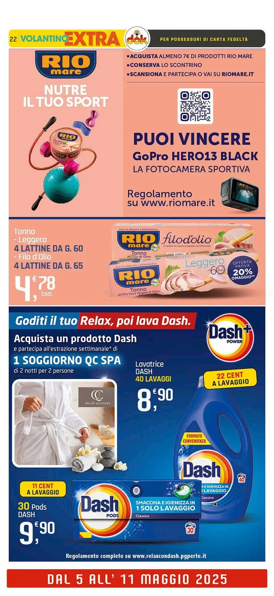 Volantino Supermercati Dok da 5 maggio a 11 maggio di 2025 - Pagina del volantino 22