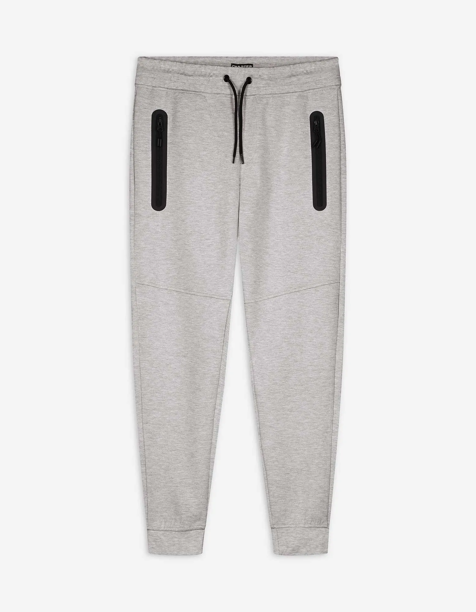 Joggingové kalhoty - Rovný střih Straight Fit - seda