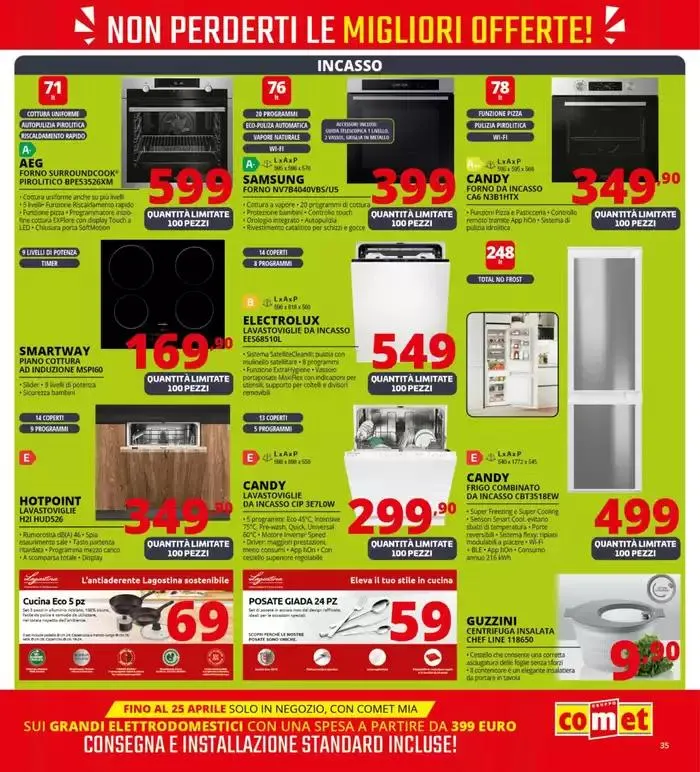 Sorprese tech da Comet! da 17 aprile a 28 aprile di 2025 - Pagina del volantino 35