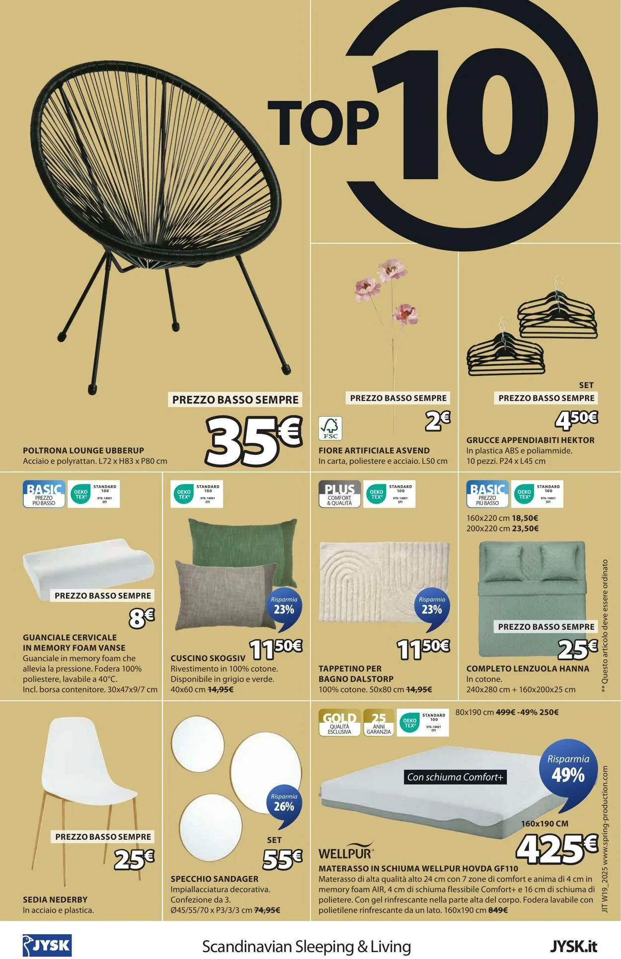 Jysk Volantino attuale da 3 giugno a 17 giugno di 2025 - Pagina del volantino 17