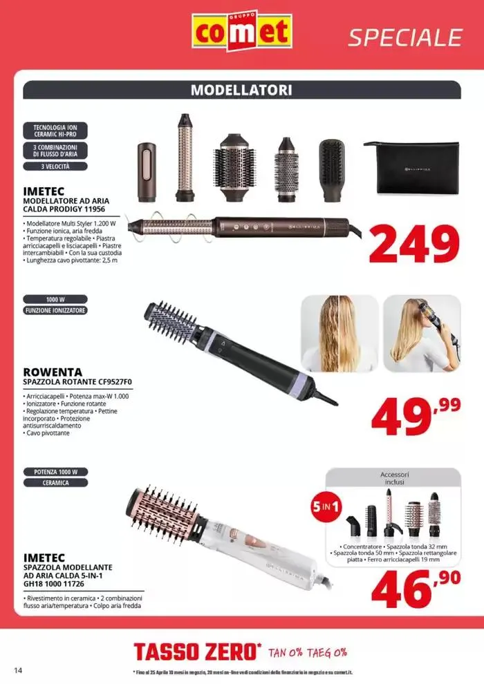 Speciale Piccoli Elettrodomestici! da 17 aprile a 7 maggio di 2025 - Pagina del volantino 14