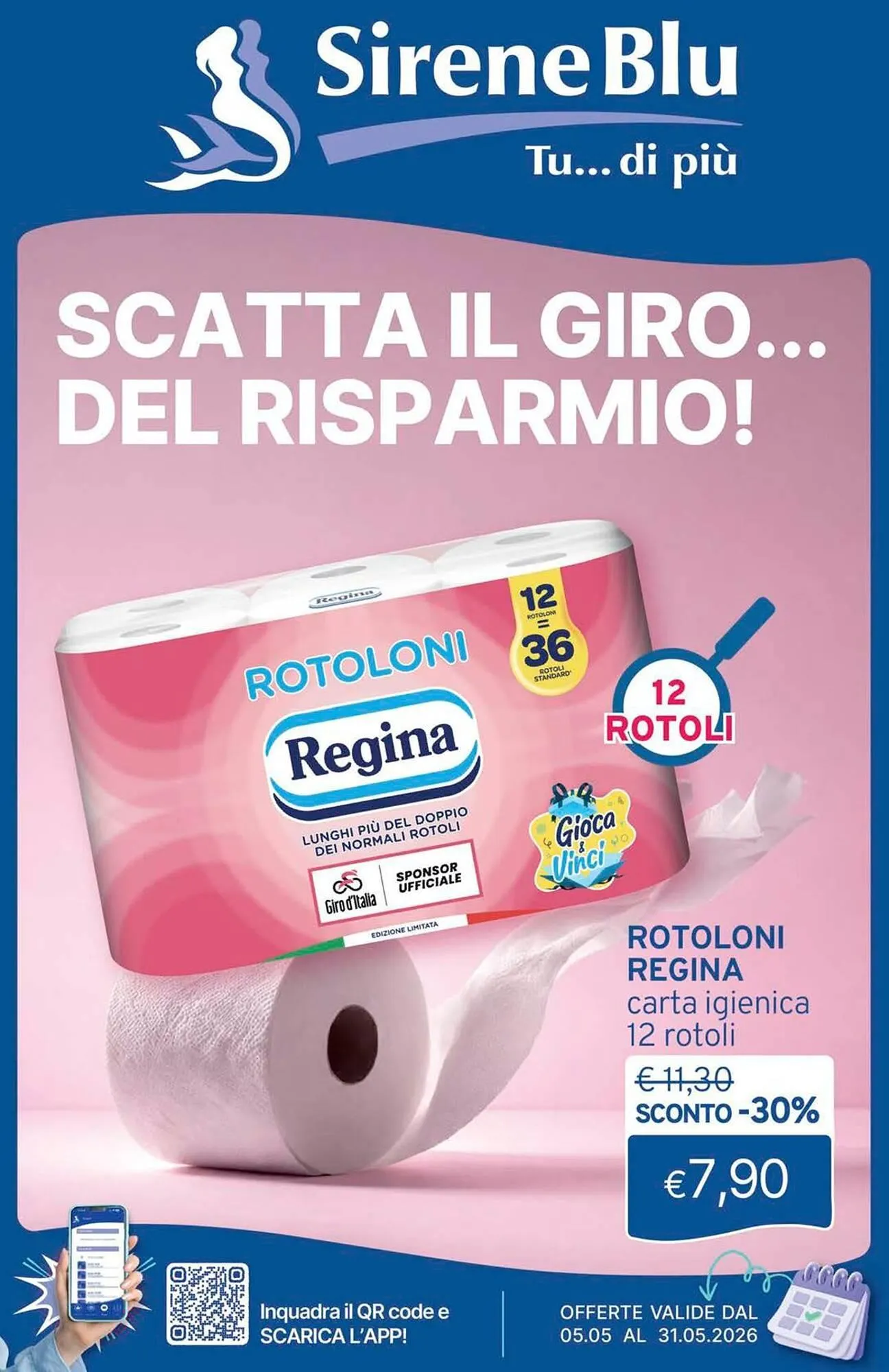 Volantino Sirene Blu da 5 maggio a 31 maggio di 2026 - Pagina del volantino 1