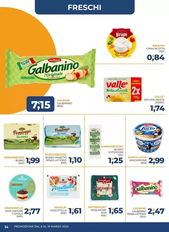 Promozione dal 6 al 19 marzo da 6 marzo a 19 marzo di 2025 - Pagina del volantino 14