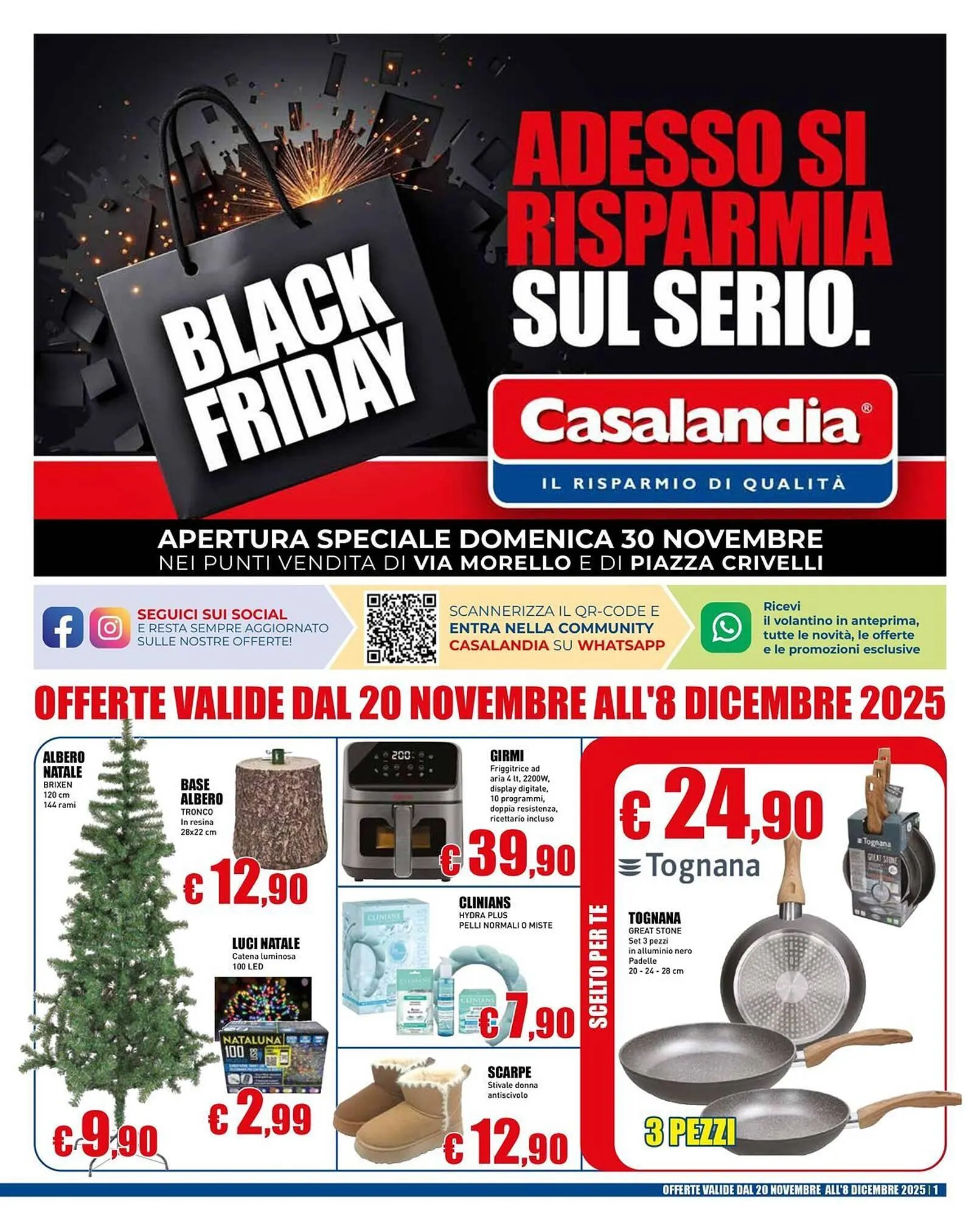 Volantino Casalandia da 20 novembre a 8 dicembre di 2025 - Pagina del volantino 1