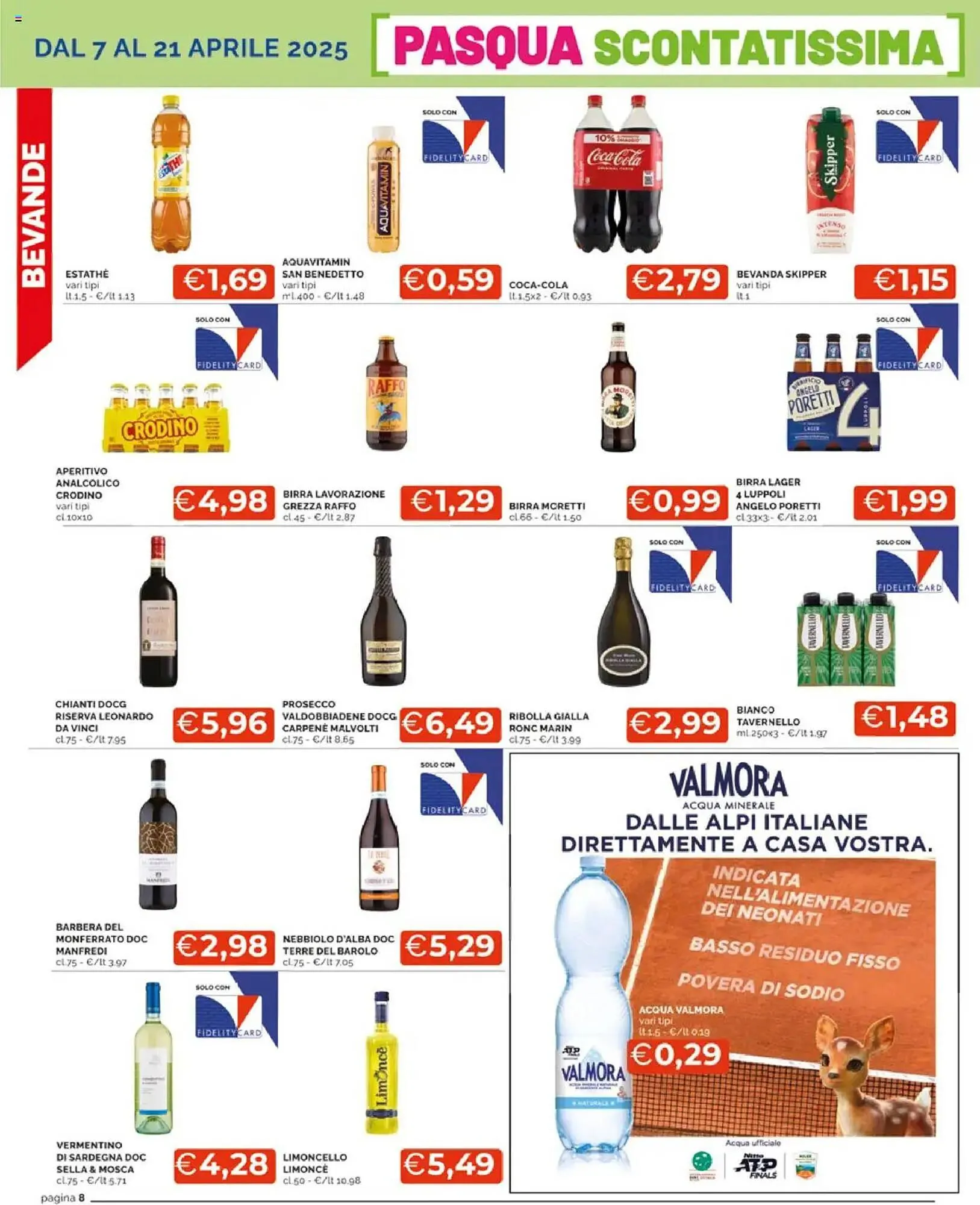 Volantino Mercatò da 7 aprile a 21 aprile di 2025 - Pagina del volantino 8