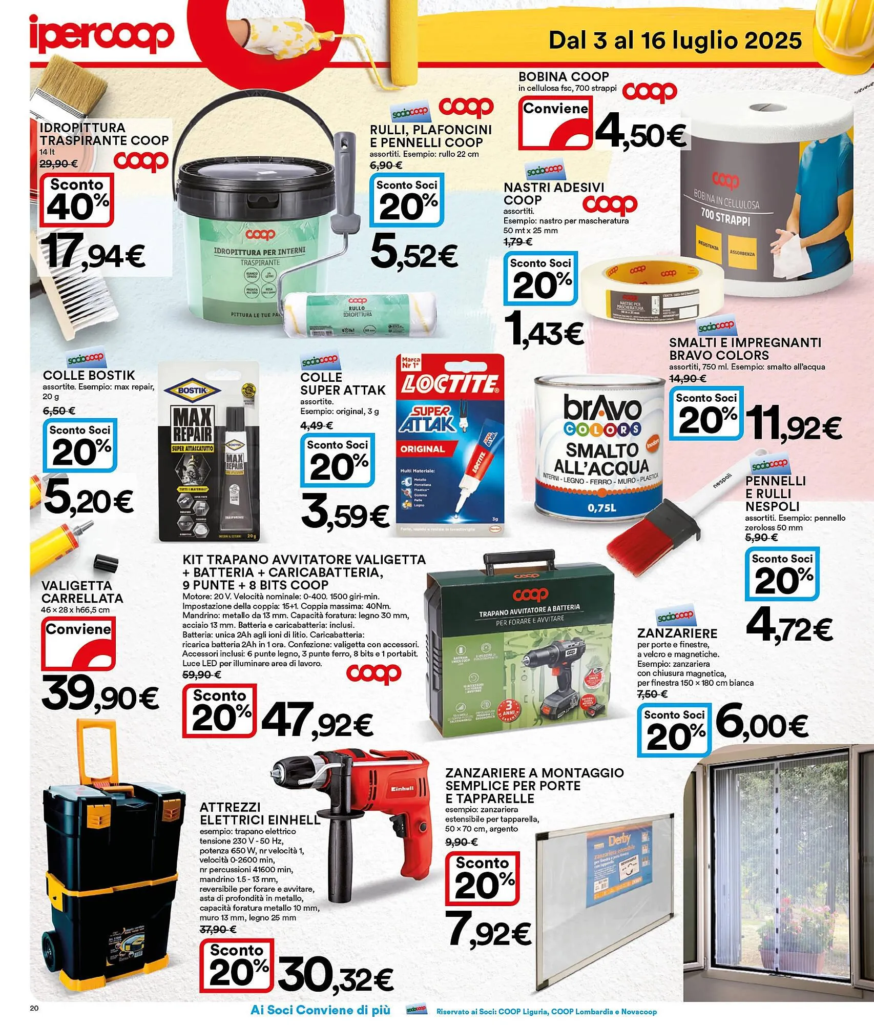 Volantino Ipercoop da 3 luglio a 16 luglio di 2025 - Pagina del volantino 20