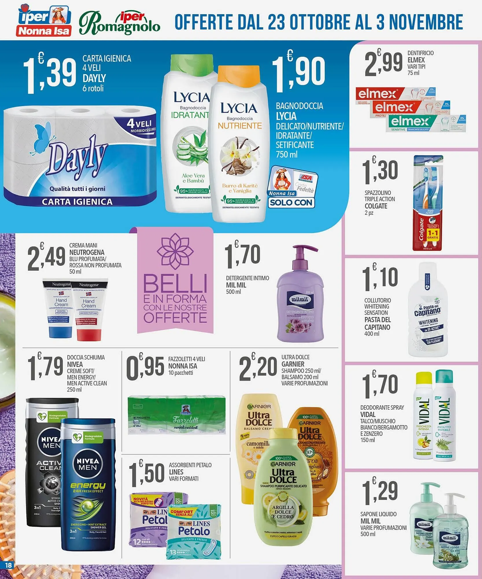 Volantino Iper Romagnolo da 23 ottobre a 3 novembre di 2024 - Pagina del volantino 18