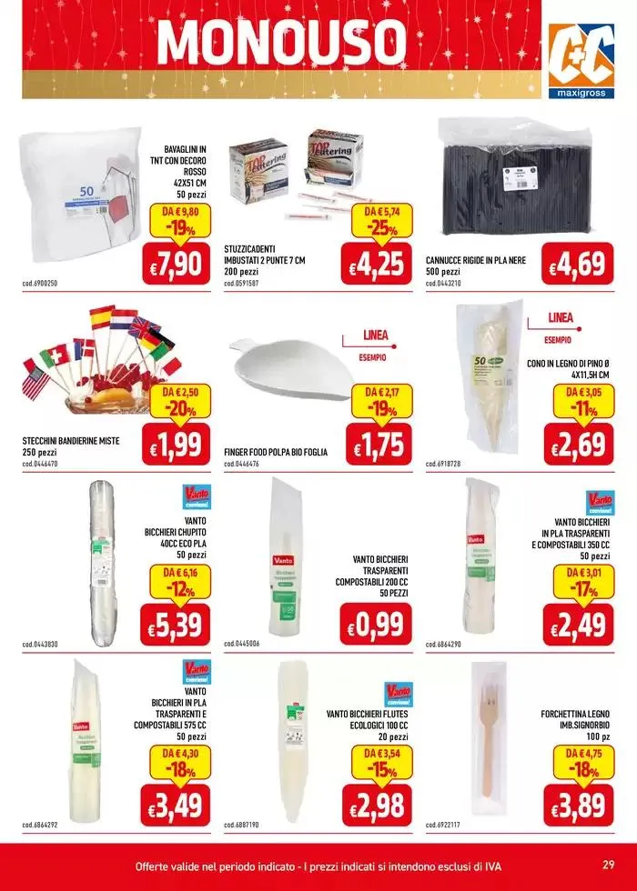 Catalogo C+C da 2 dicembre a 31 dicembre di 2024 - Pagina del volantino 29