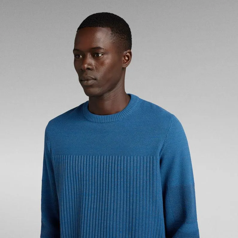 3D Biker Knitted Sweater