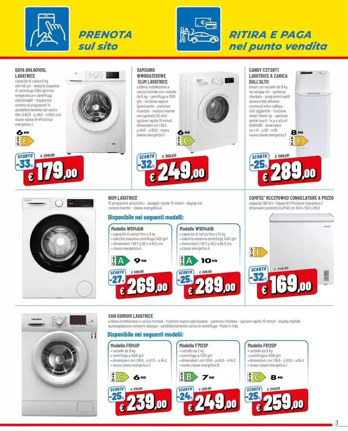 PRENOTA&RISPARMIA SOLO ONLINE da 10 marzo a 6 aprile di 2025 - Pagina del volantino 3