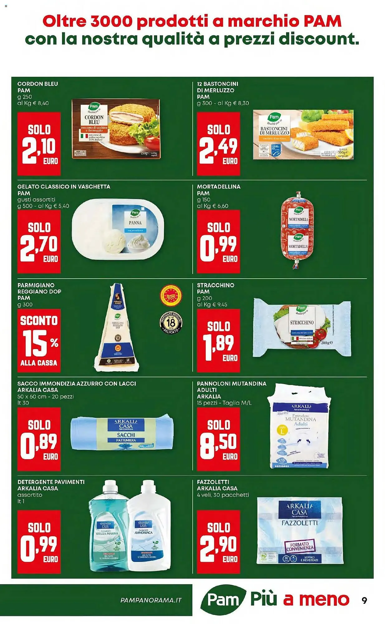 Volantino Pam da 2 gennaio a 14 gennaio di 2026 - Pagina del volantino 9