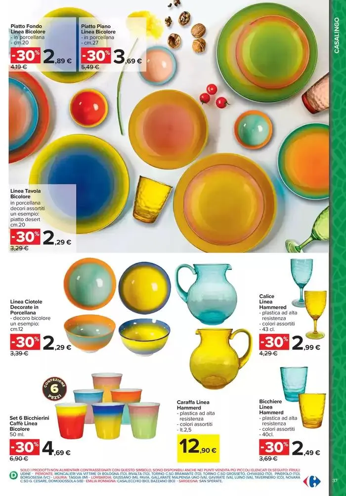 Stile e comfort all'aperto da 1 aprile a 30 aprile di 2025 - Pagina del volantino 37