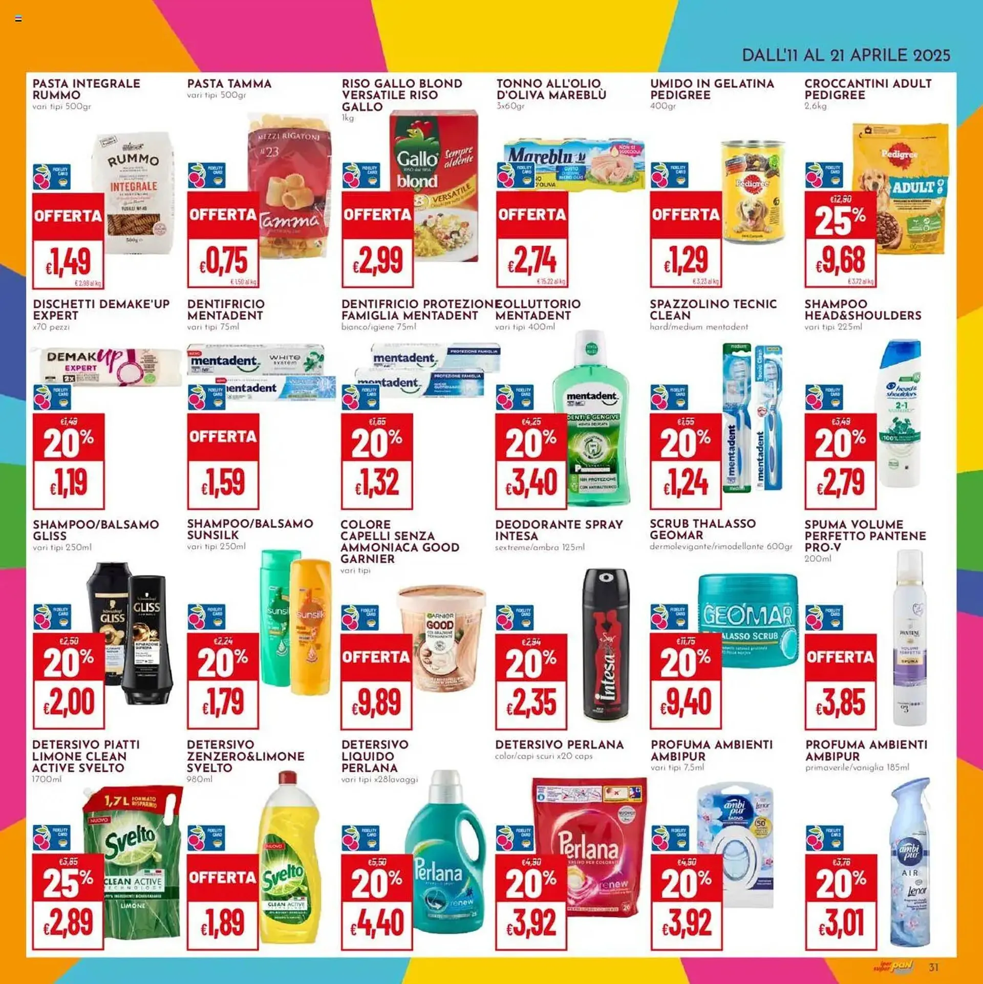 Volantino Pan da 11 aprile a 21 aprile di 2025 - Pagina del volantino 31