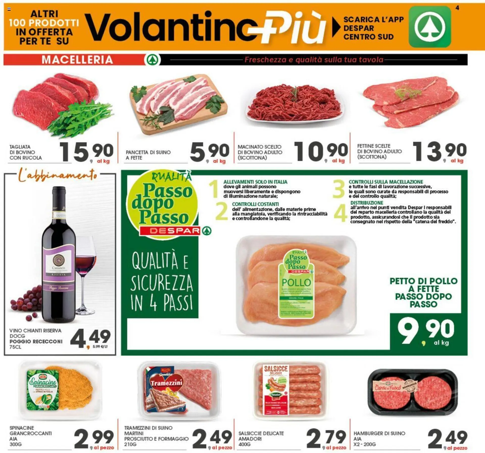 Volantino Eurospar da 4 dicembre a 9 dicembre di 2023 - Pagina del volantino 4