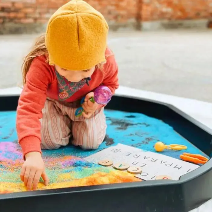 Mega vassoione-tuff tray nero