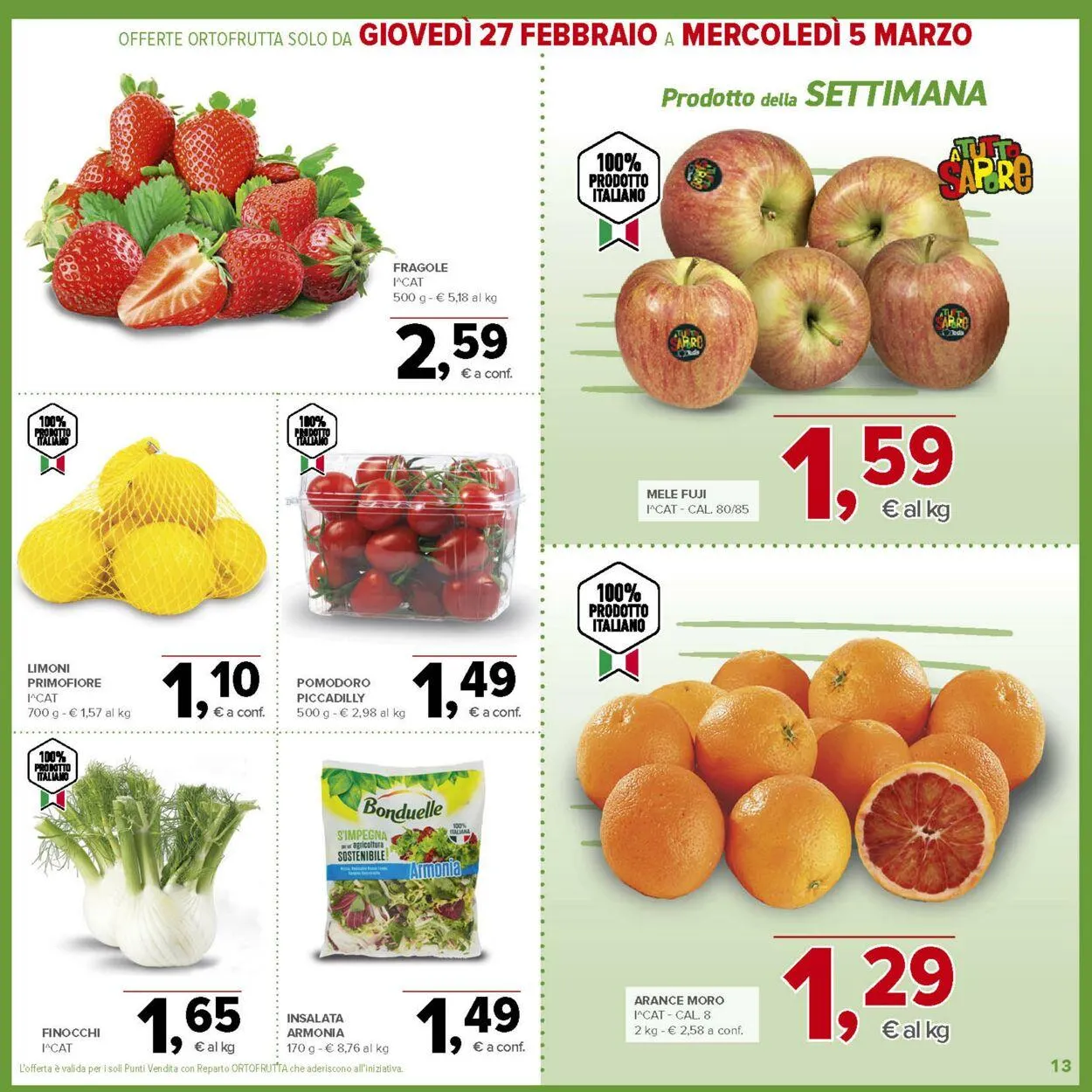 Todis Volantino attuale da 2 aprile a 16 aprile di 2025 - Pagina del volantino 13
