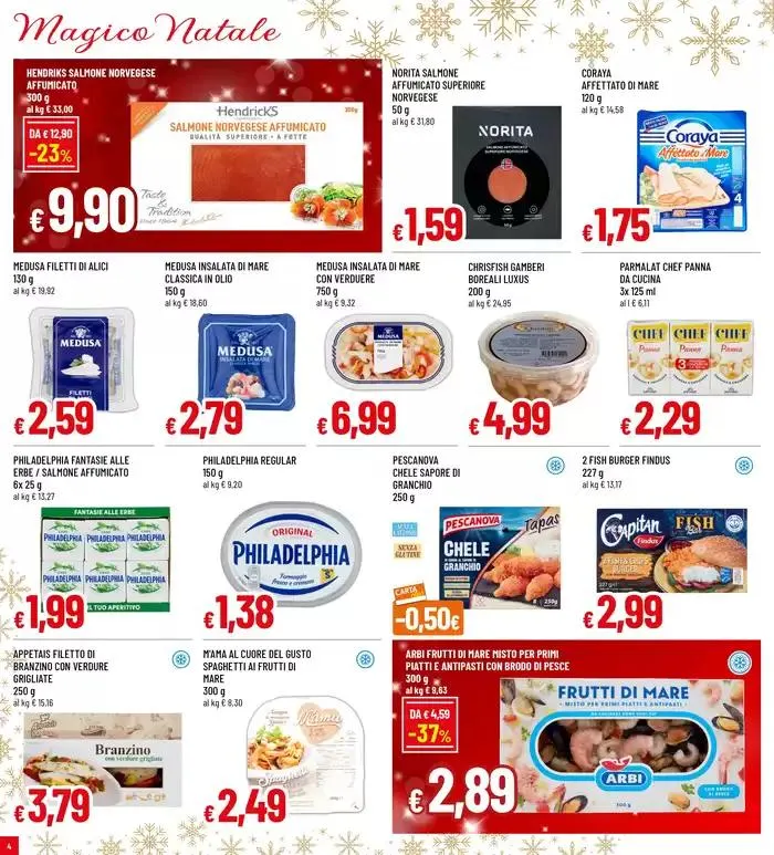 Magico natale da 28 novembre a 11 dicembre di 2024 - Pagina del volantino 4
