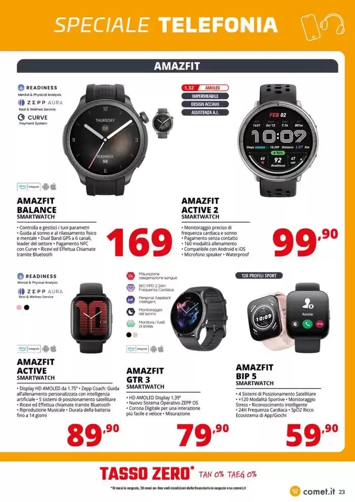 Speciale Telefonia da Comet! da 3 aprile a 16 aprile di 2025 - Pagina del volantino 23
