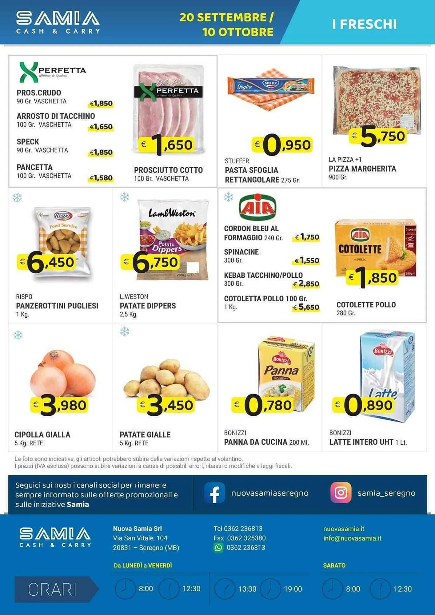 Volantino Samia Cash and Carry da 22 settembre a 10 ottobre di 2025 - Pagina del volantino 8