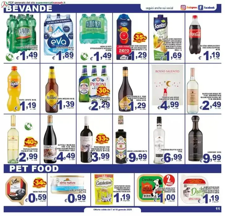 Super offerte da 7 gennaio a 16 gennaio di 2025 - Pagina del volantino 11