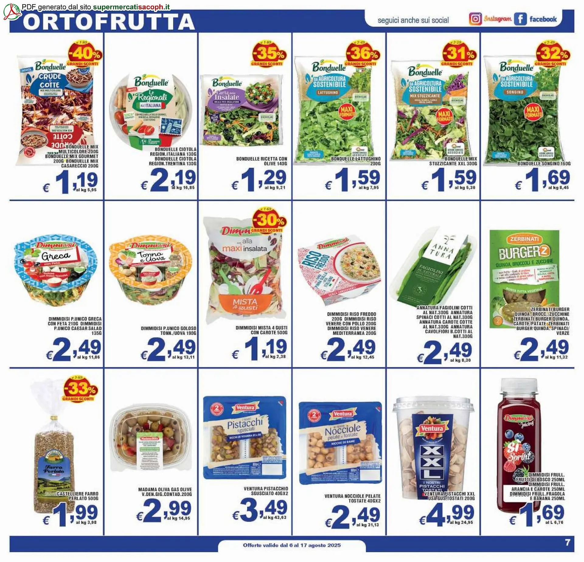 Volantino Sacoph da 6 agosto a 17 agosto di 2025 - Pagina del volantino 7