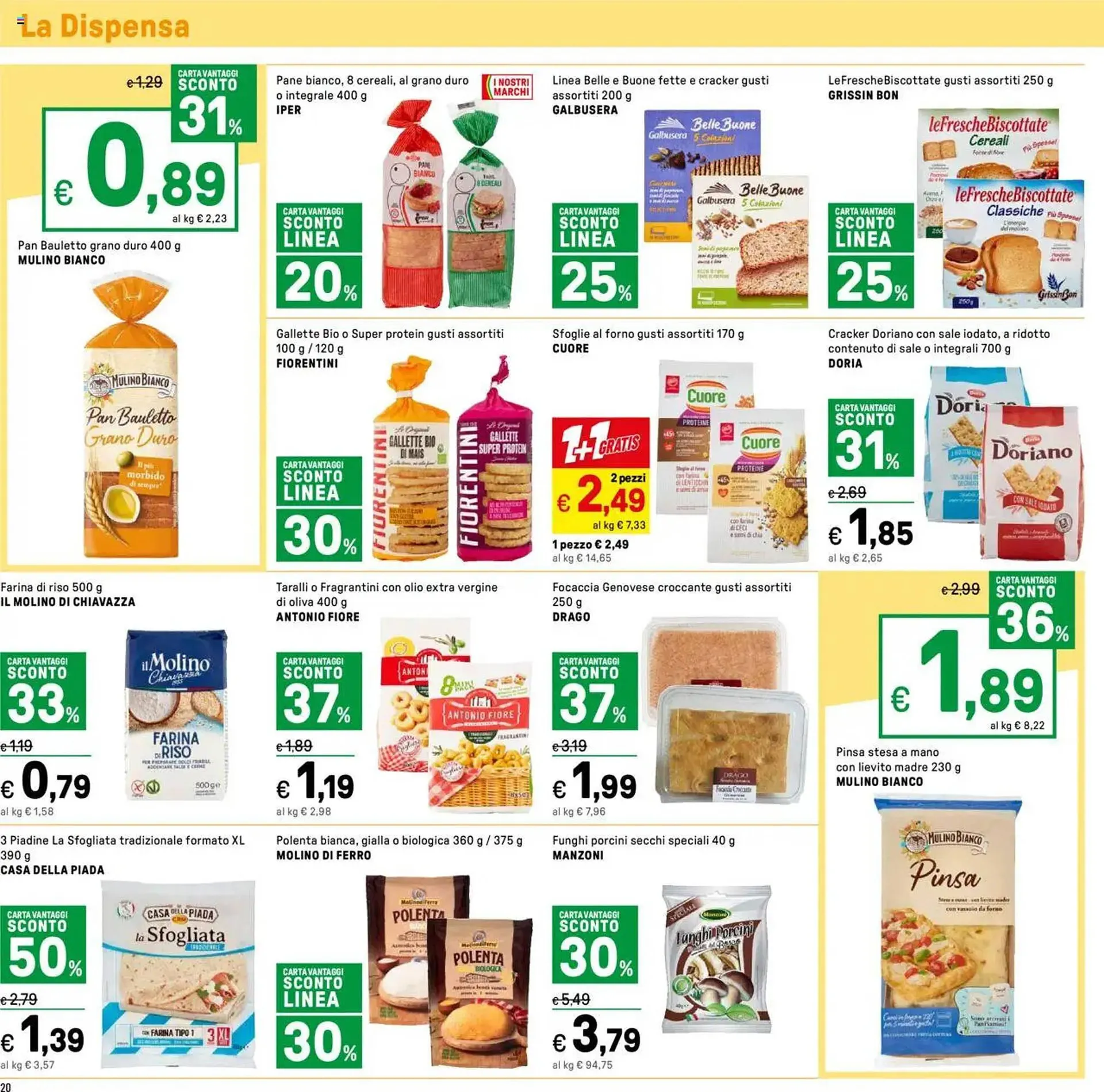 Volantino Iper La Grande da 3 gennaio a 12 gennaio di 2025 - Pagina del volantino 20