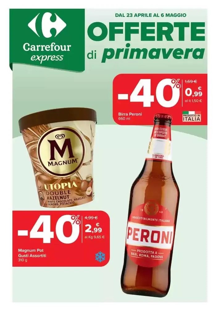 Offerte di primavera da 23 aprile a 6 maggio di 2025 - Pagina del volantino 1