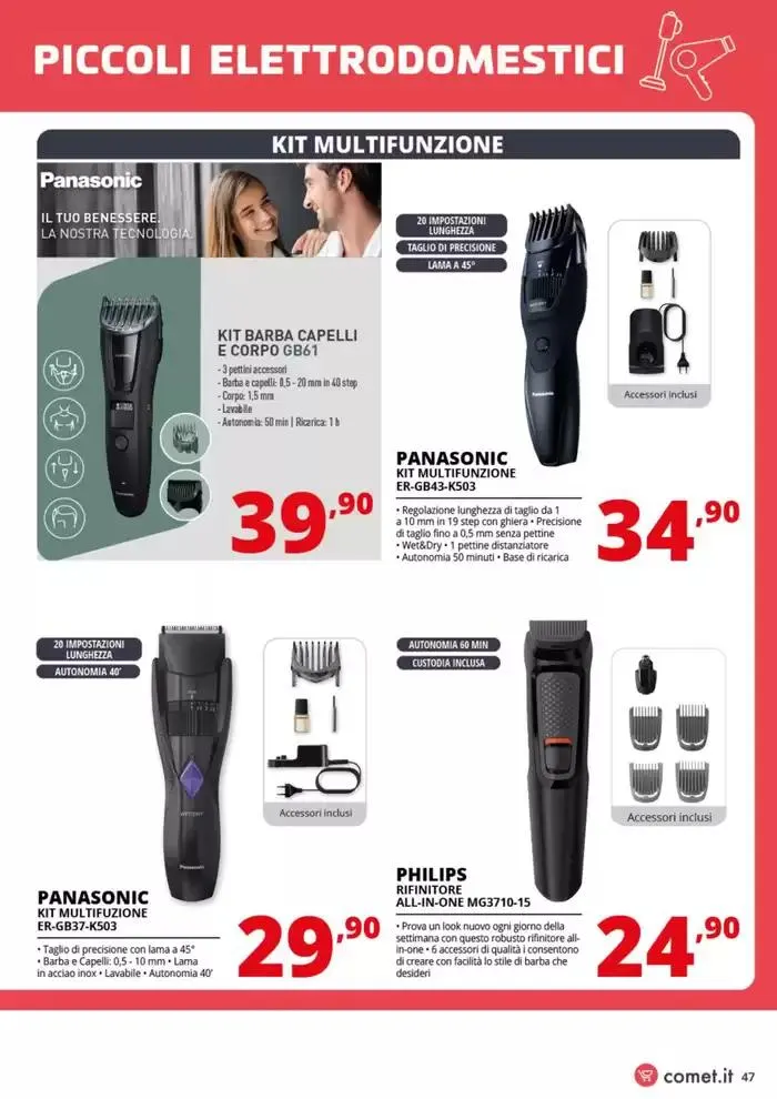 Speciale Piccoli Elettrodomestici da 7 marzo a 19 marzo di 2025 - Pagina del volantino 47