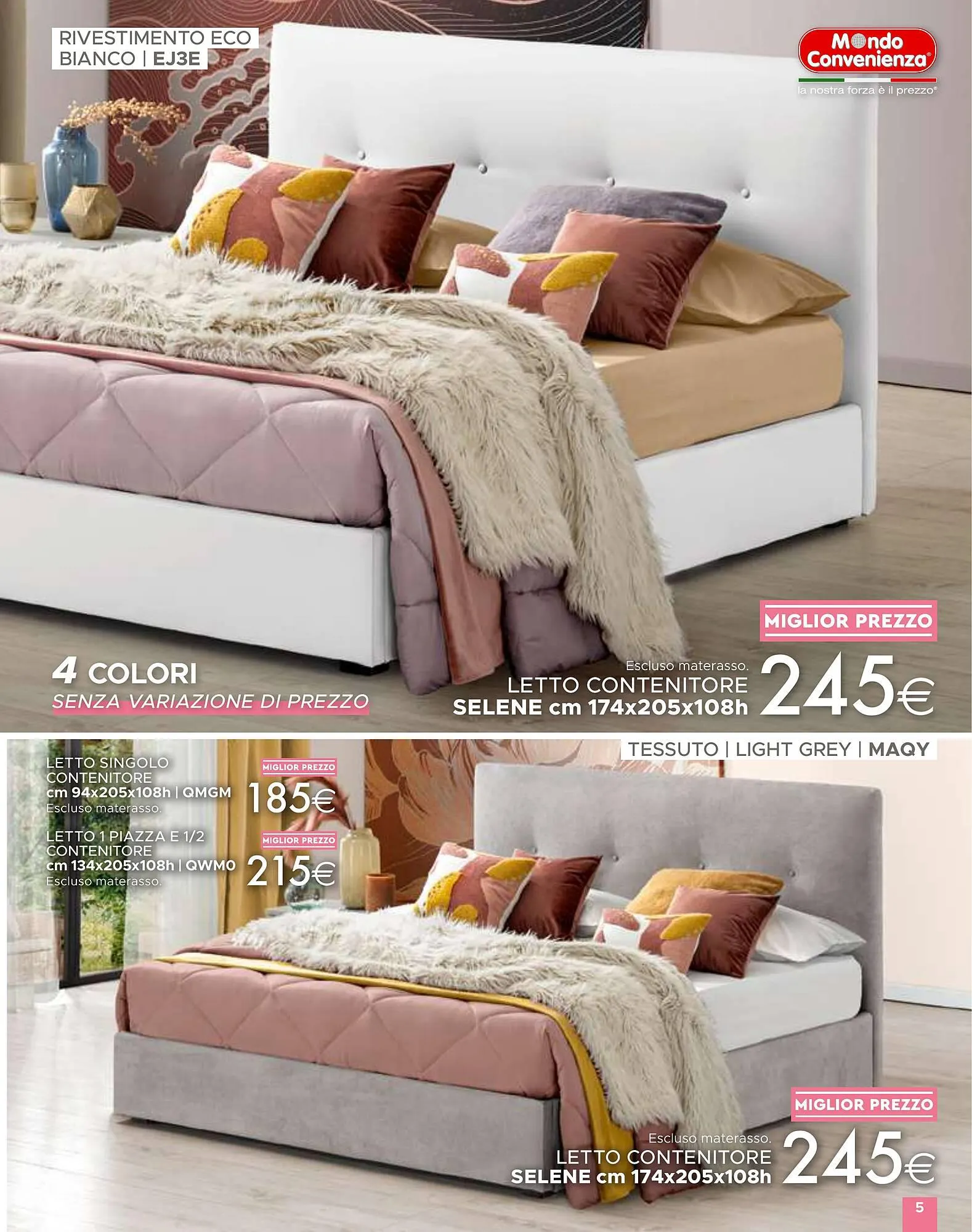 Volantino Mondo Convenienza da 1 aprile a 1 settembre di 2024 - Pagina del volantino 5