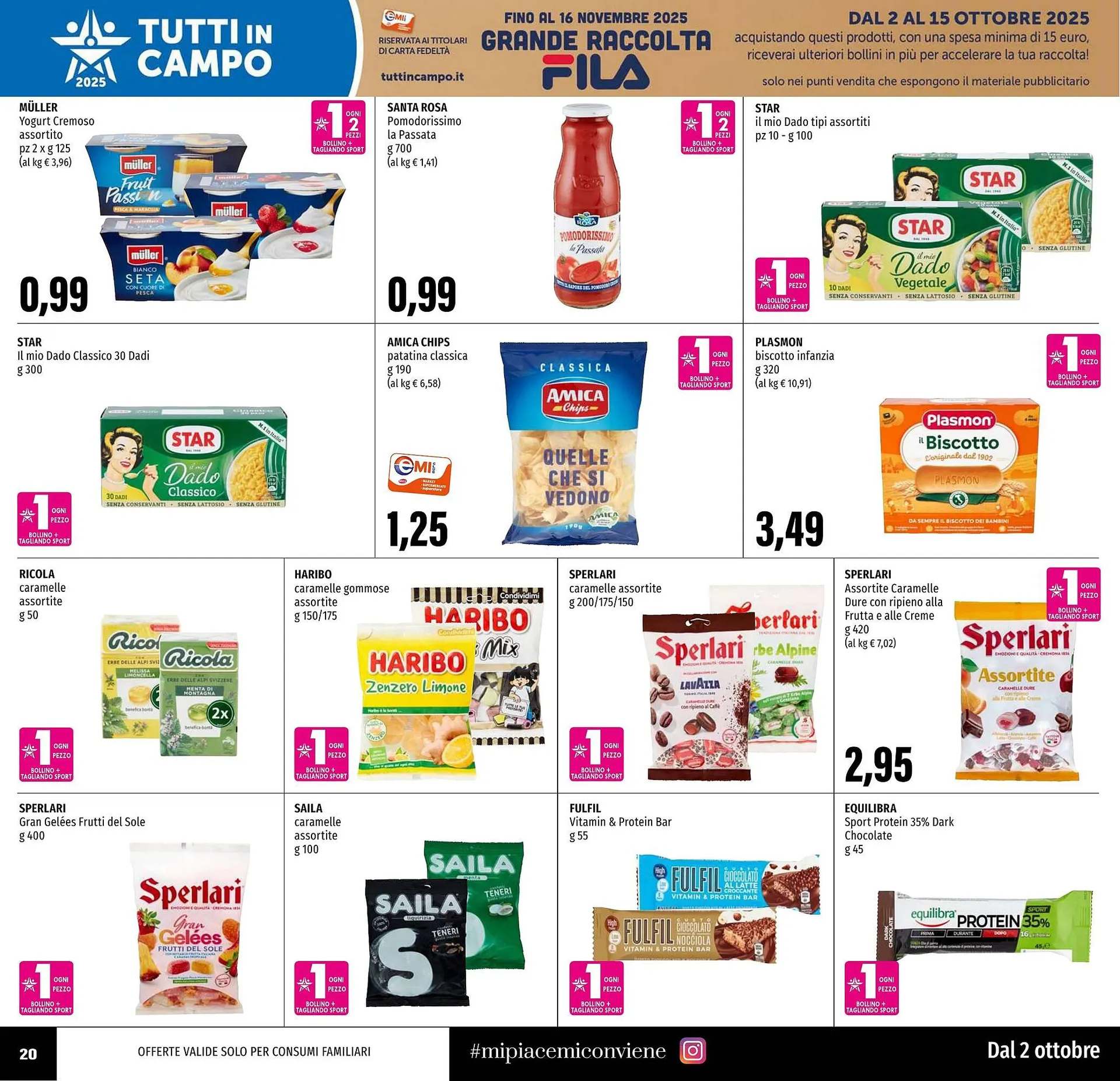 Volantino Emi Supermercati da 2 ottobre a 15 ottobre di 2025 - Pagina del volantino 20
