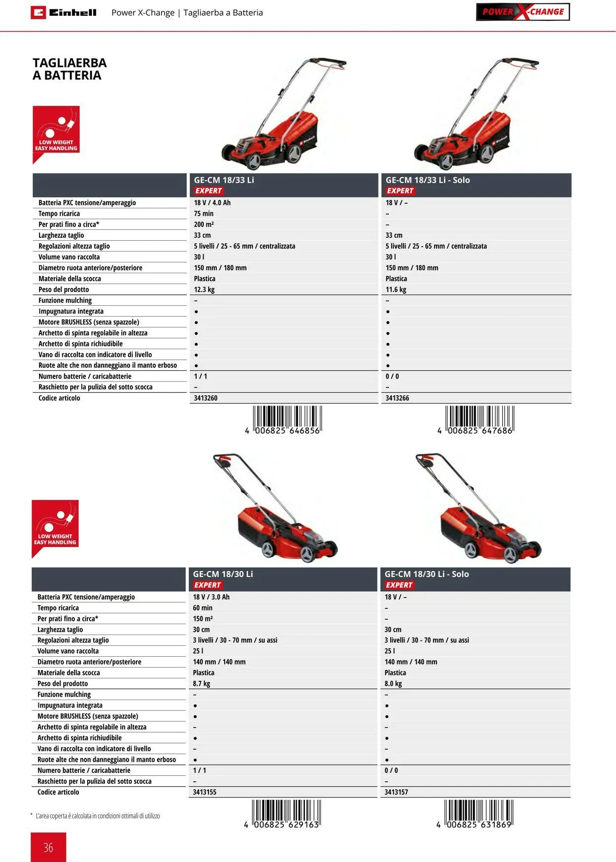 Einhell da 17 giugno a 17 settembre di 2025 - Pagina del volantino 36