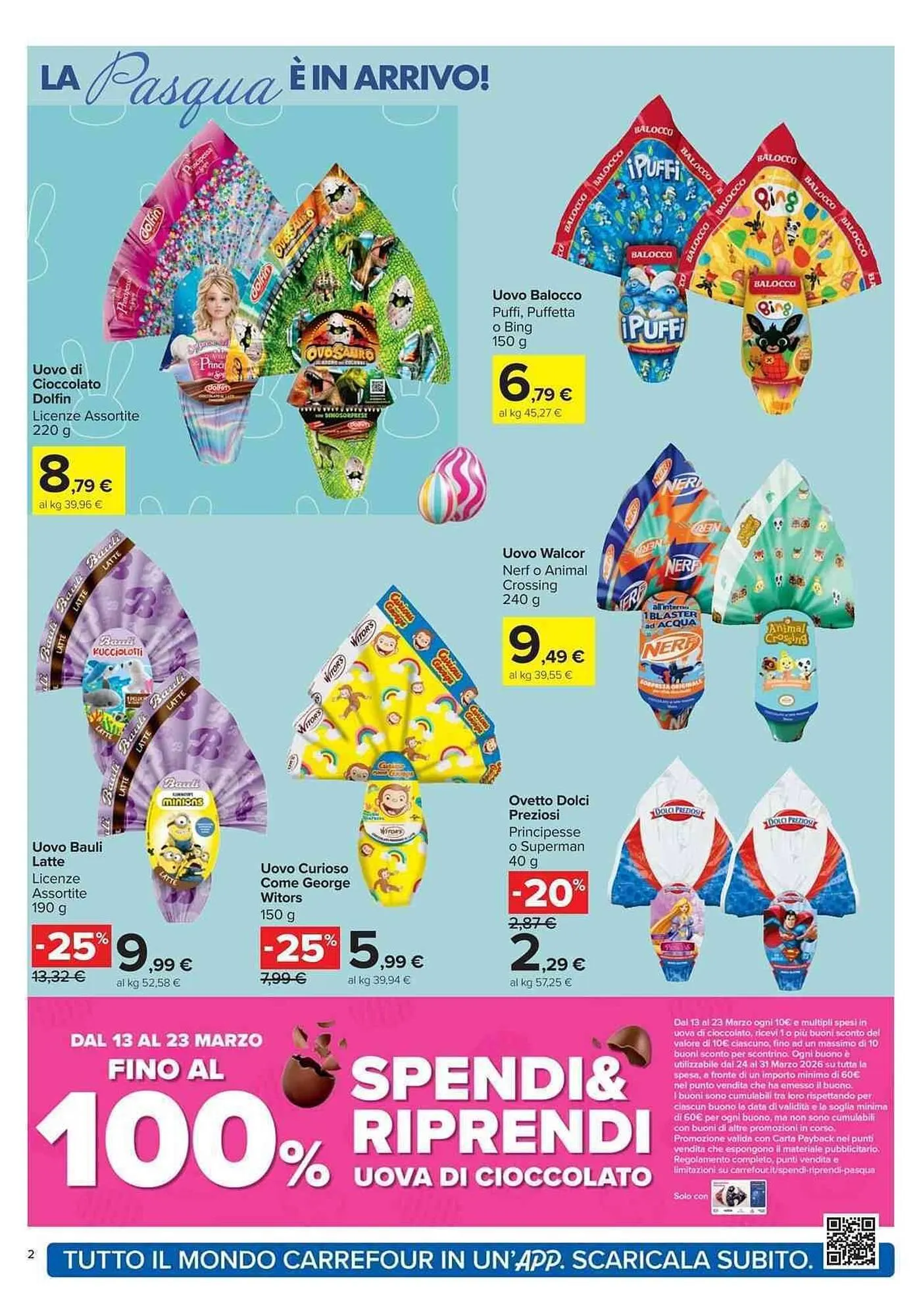 Volantino Carrefour Market da 13 marzo a 23 marzo di 2026 - Pagina del volantino 2