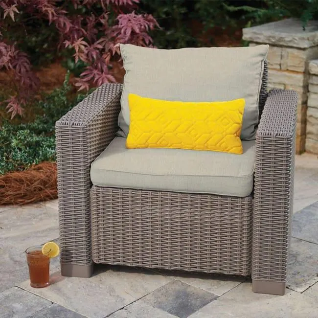 Keter K252898 California set 2 poltrone Cappuccino