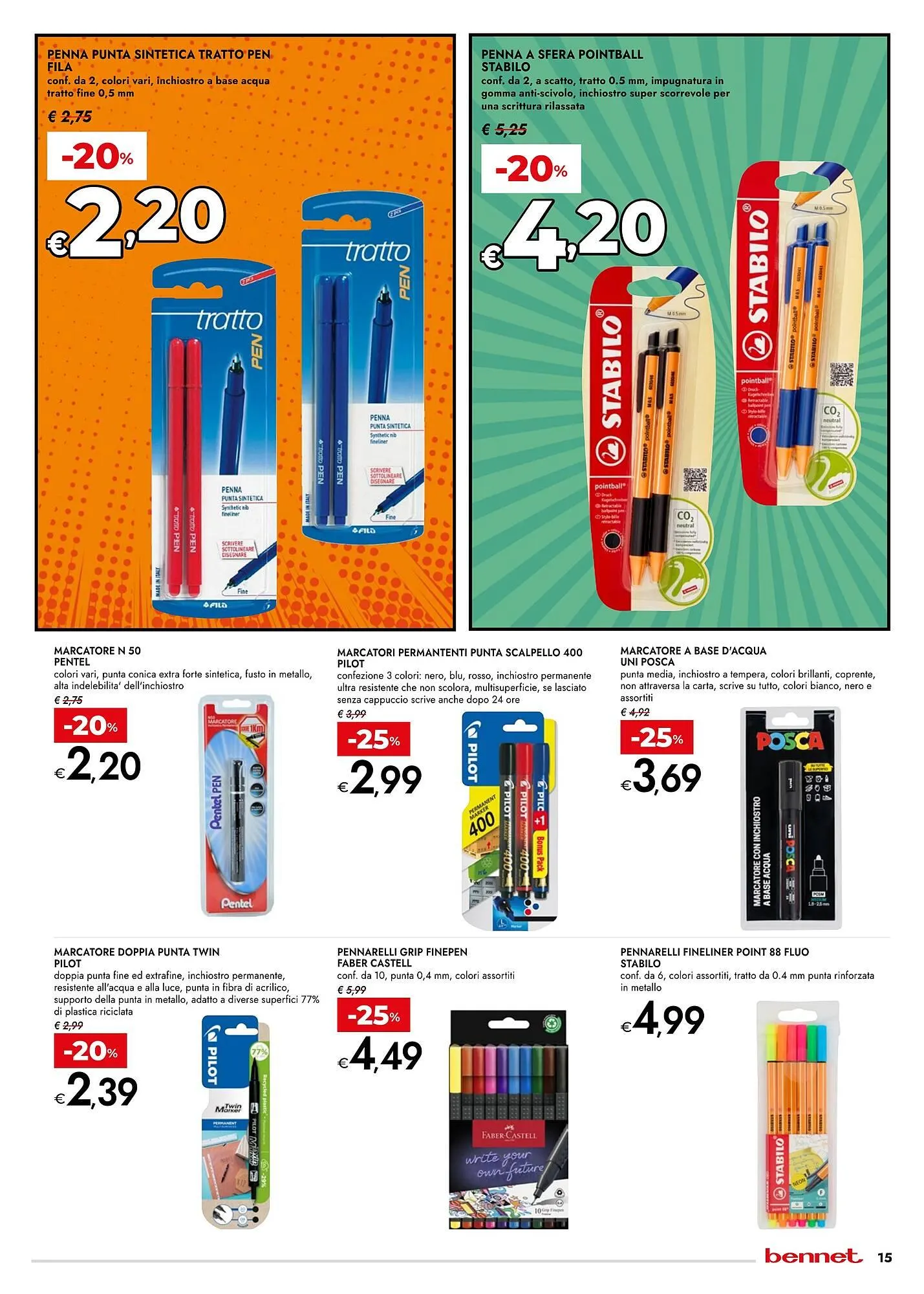 volantino Bennet da 31 agosto a 17 settembre di 2025 - Pagina del volantino 15