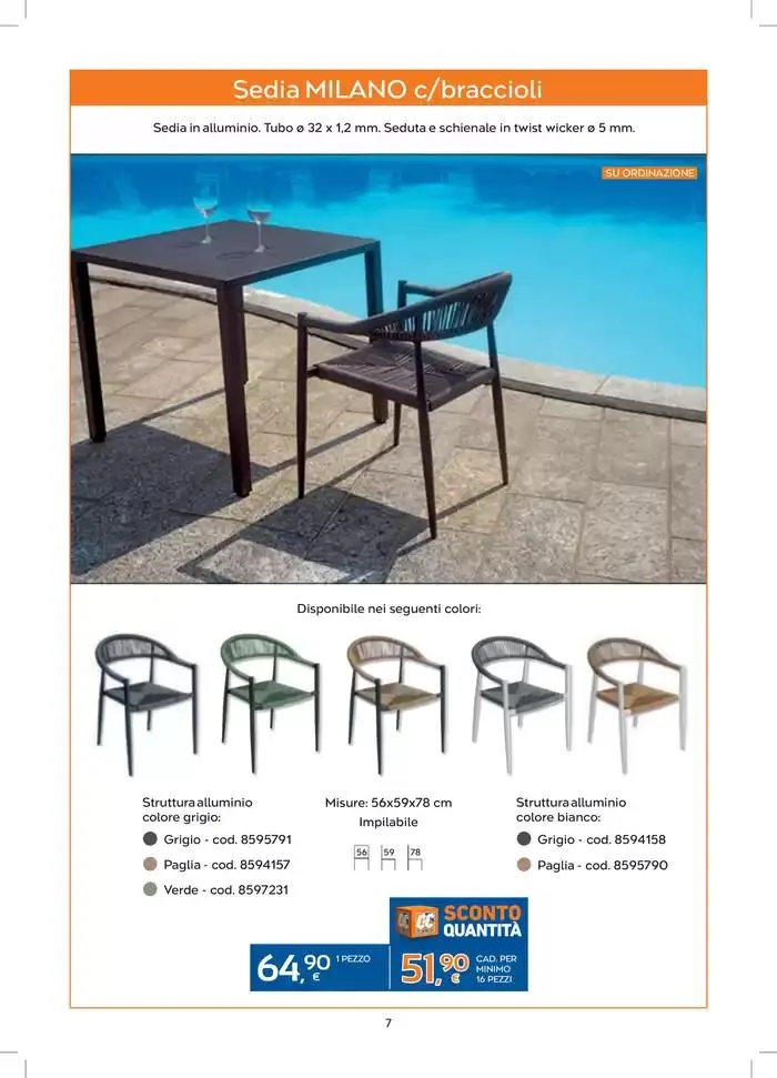 CATALOGO ARREDO da 17 marzo a 31 luglio di 2025 - Pagina del volantino 7