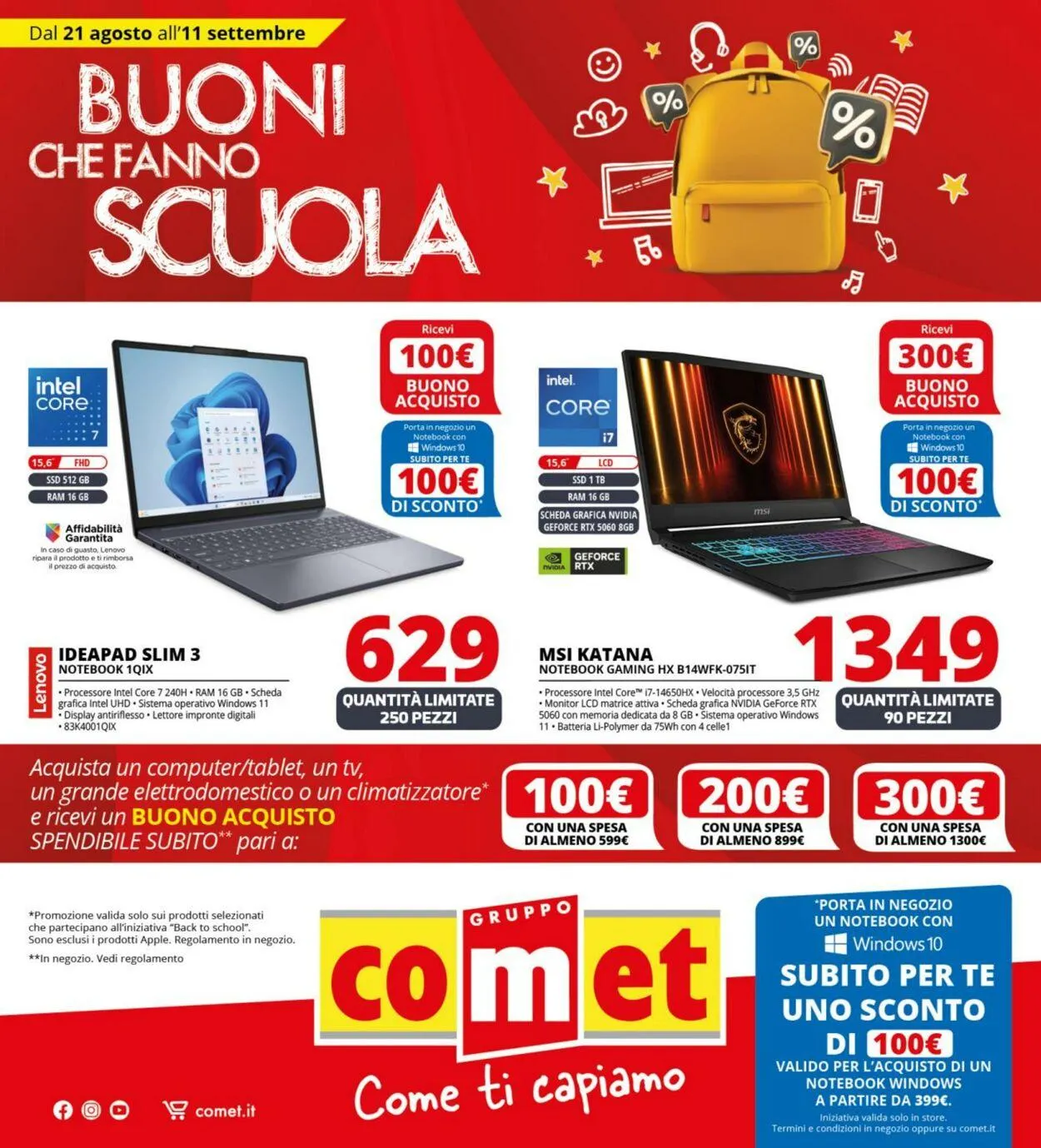 Comet Volantino attuale - 1