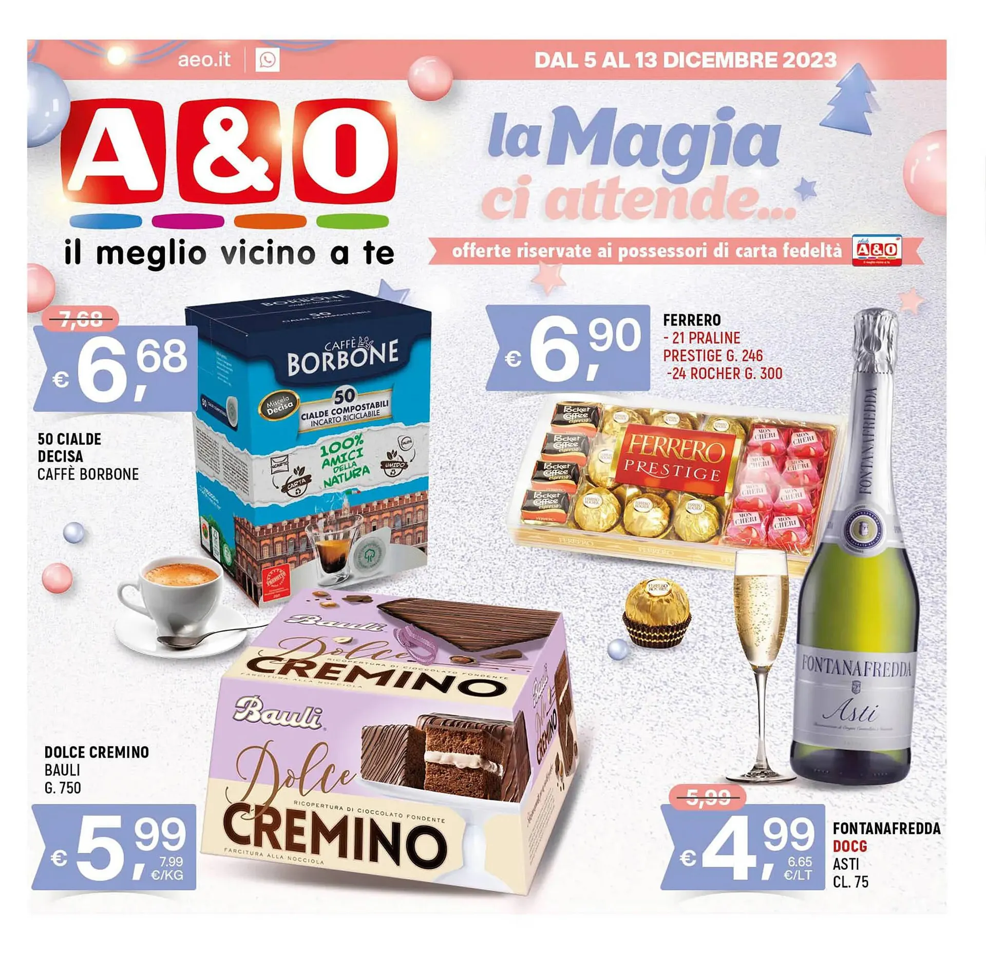Volantino A&O da 5 dicembre a 13 dicembre di 2023 - Pagina del volantino 1