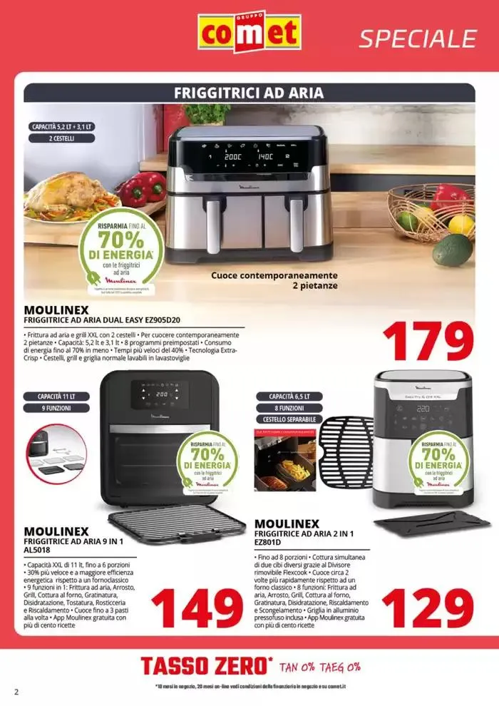 Speciale Piccoli Elettrodomestici da Comet! da 3 aprile a 16 aprile di 2025 - Pagina del volantino 2
