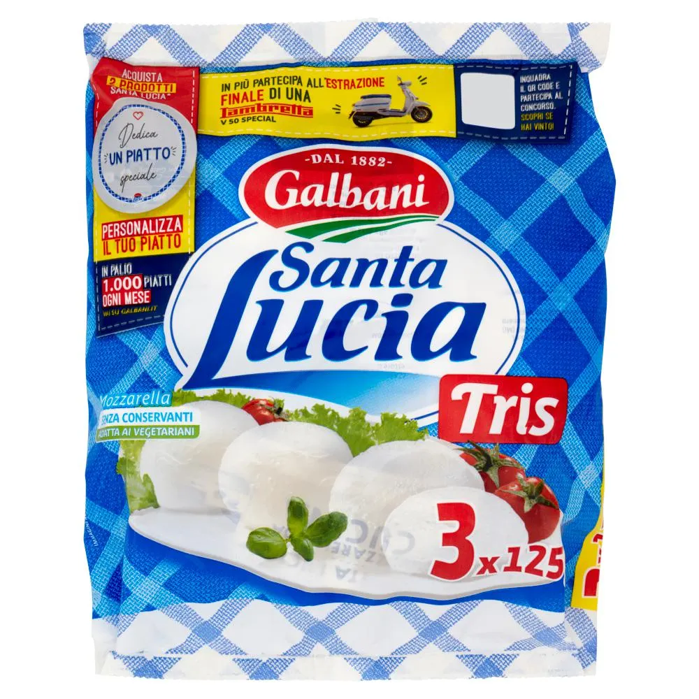 Galbani Santa Lucia Mozzarella 3 x 125 g