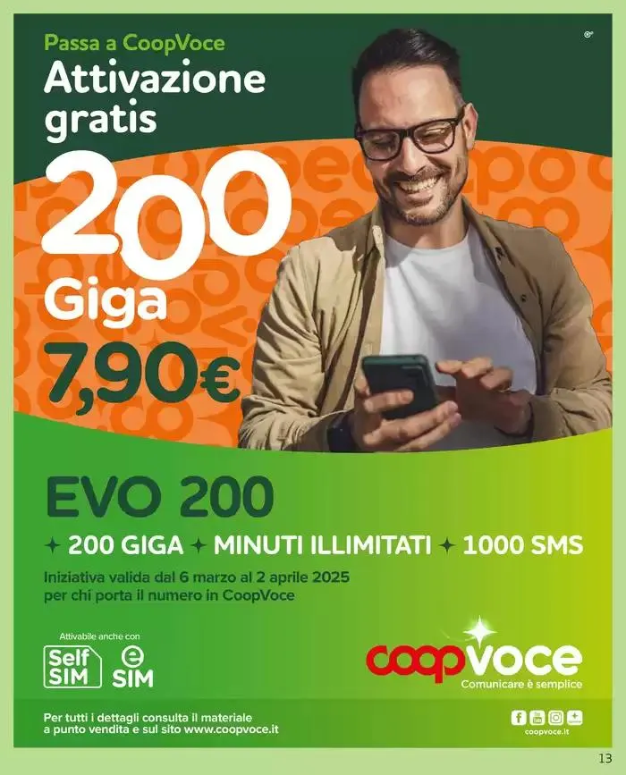 Volantino: Coop Reno. da 6 marzo a 19 marzo di 2025 - Pagina del volantino 13