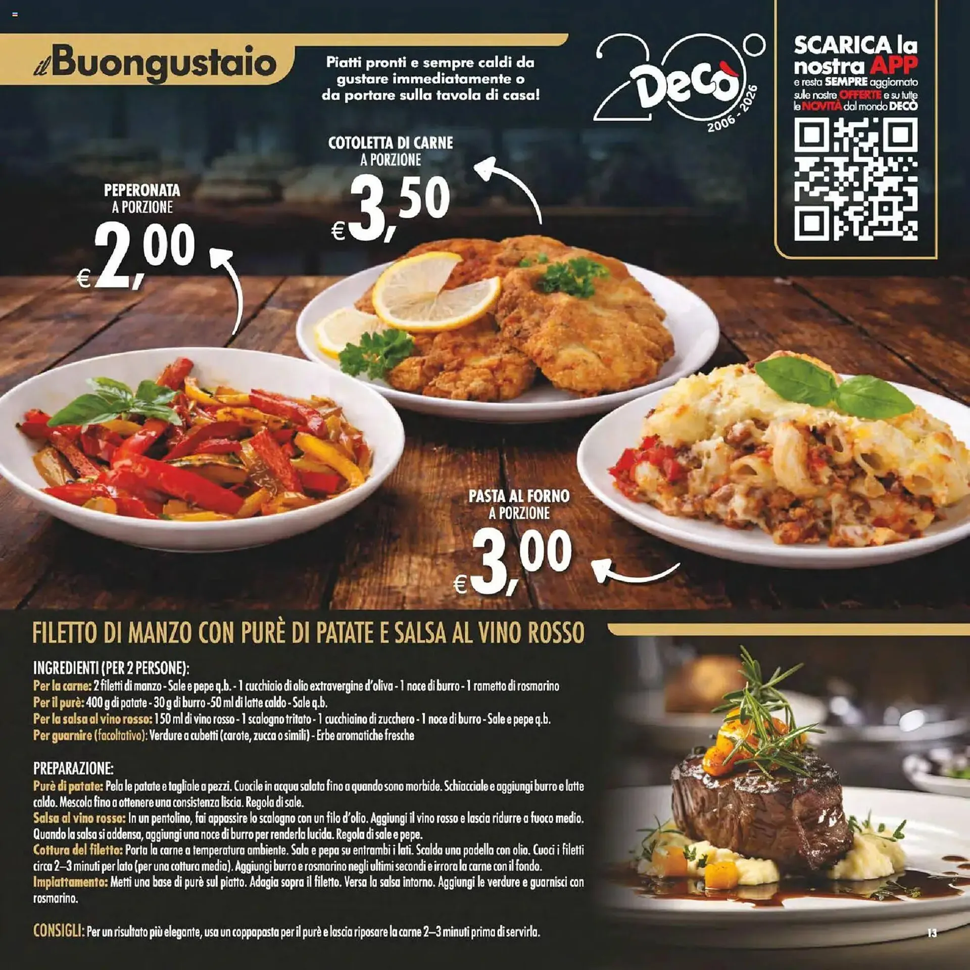 Volantino Gourmet Déco da 8 maggio a 18 maggio di 2026 - Pagina del volantino 13