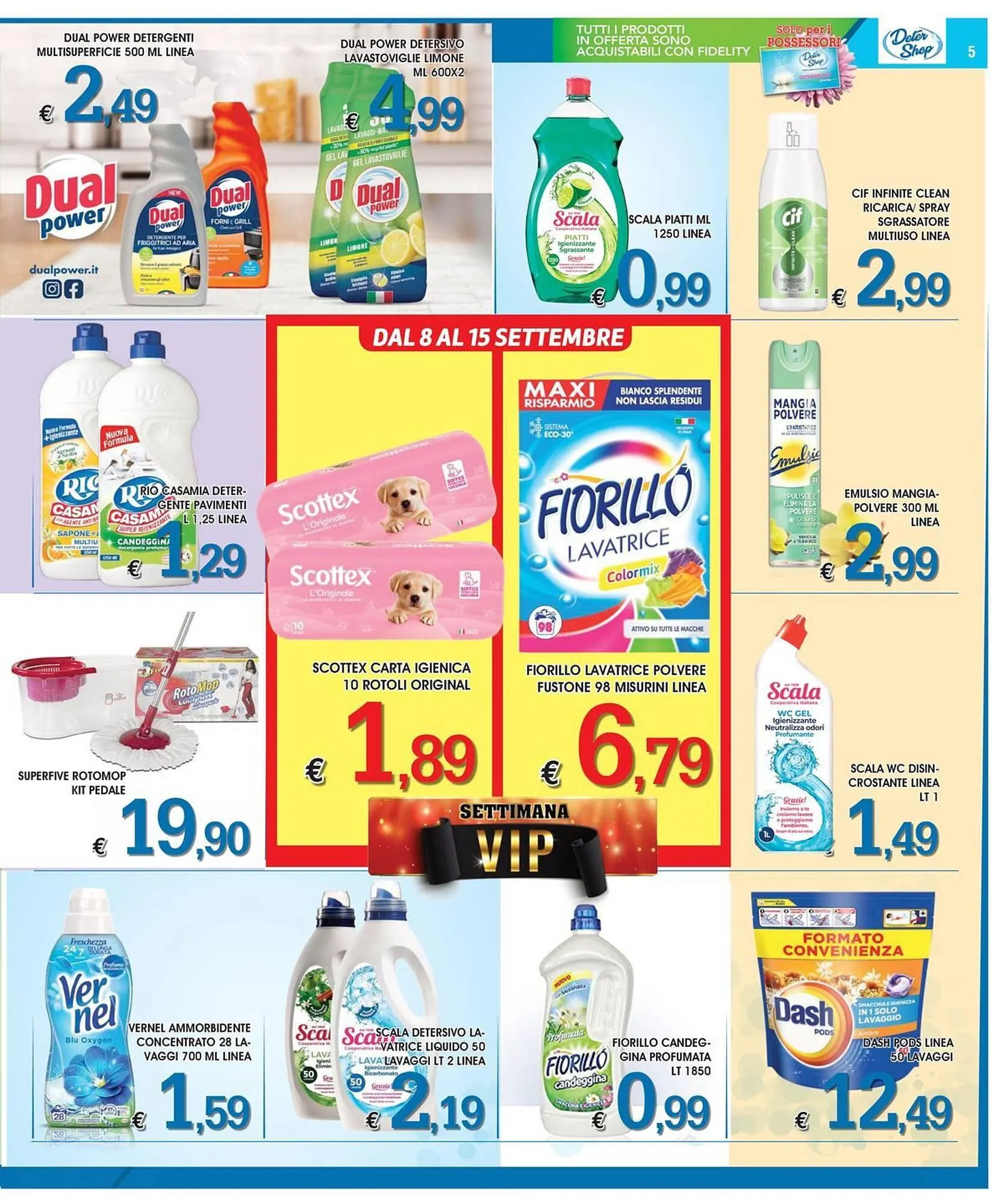 Volantino Deter Shop da 1 settembre a 15 settembre di 2025 - Pagina del volantino 5