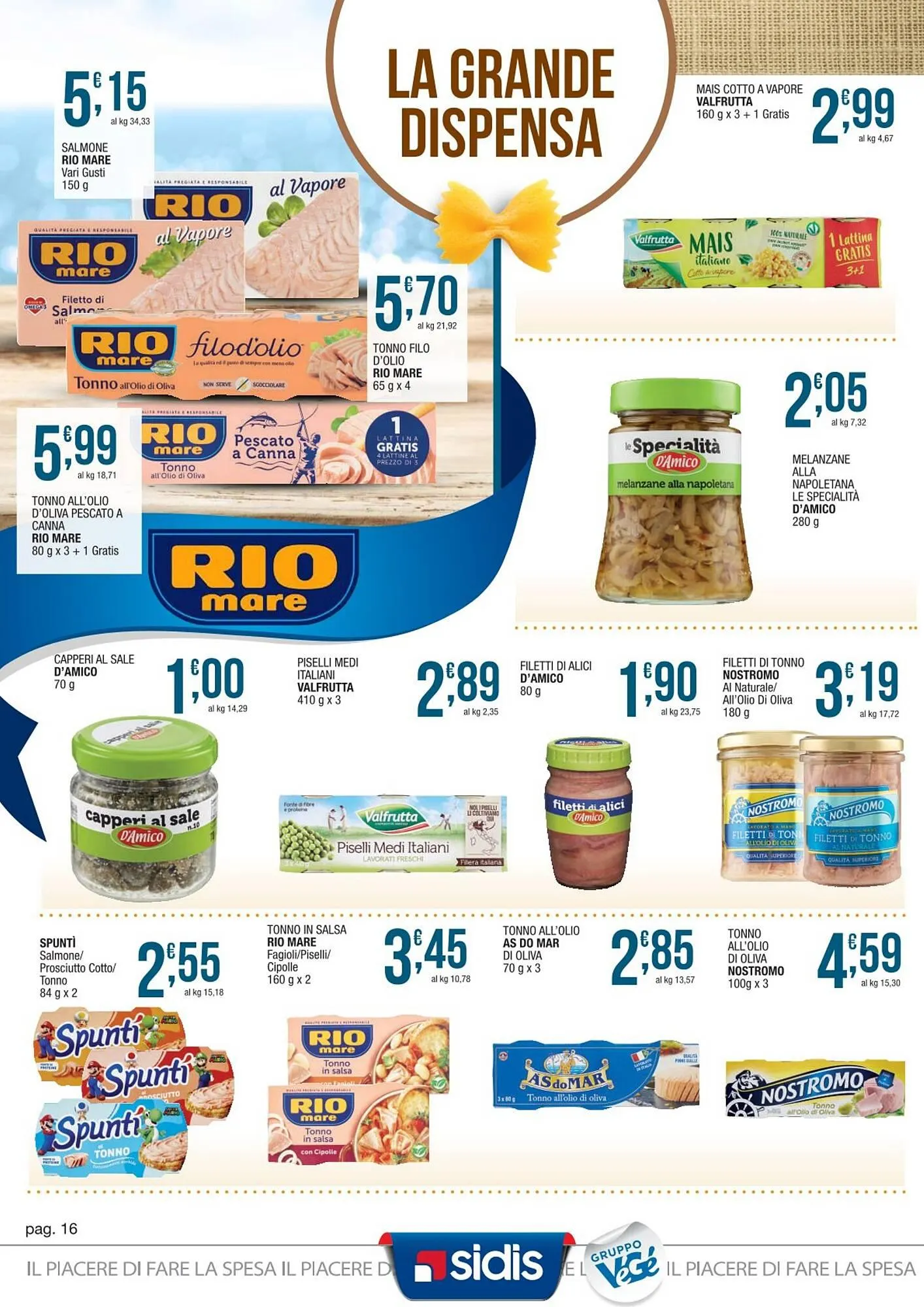 Volantino Maxi Sidis da 24 marzo a 5 aprile di 2025 - Pagina del volantino 16