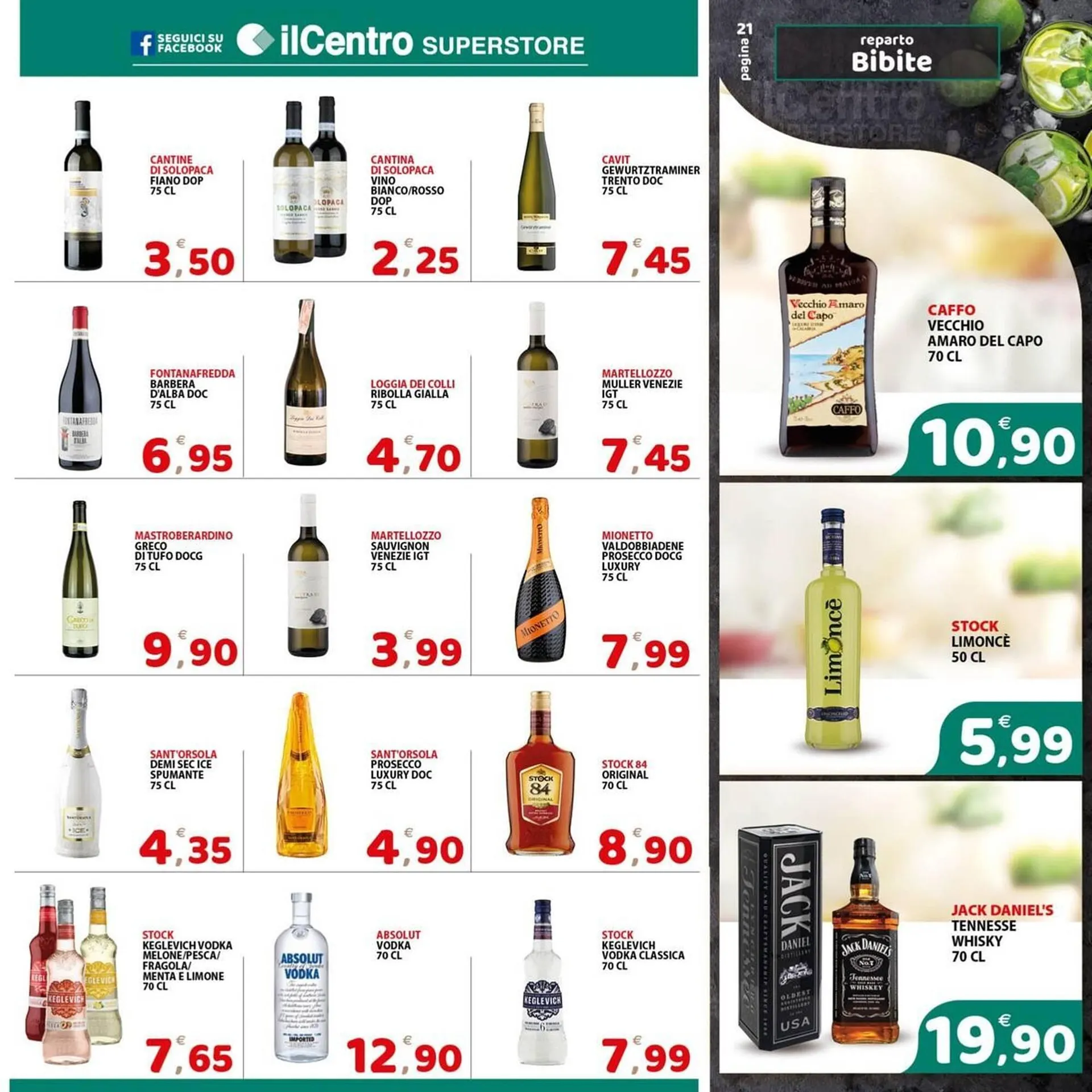 Volantino Il Centro Superstore da 18 febbraio a 3 marzo di 2026 - Pagina del volantino 21