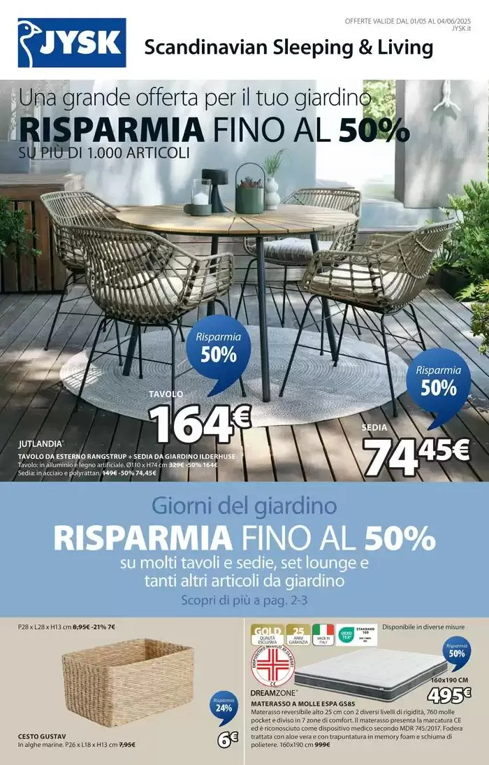 Una grande offerta per il tuo giardino da 1 maggio a 31 maggio di 2025 - Pagina del volantino 1