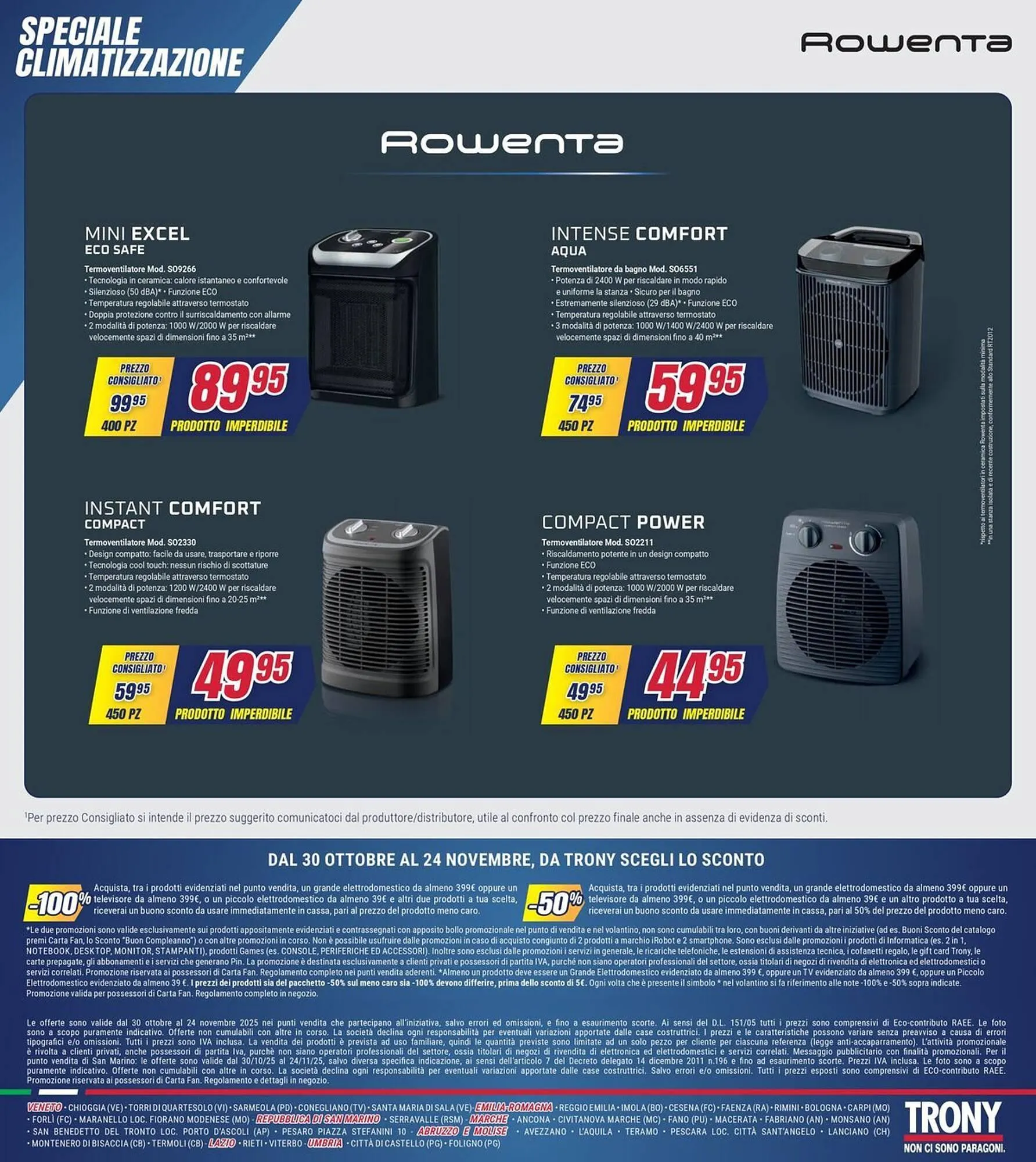 Volantino Trony da 30 ottobre a 24 novembre di 2025 - Pagina del volantino 9